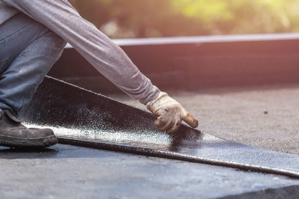 Professional Waterproofing technician working in Piqua, OH